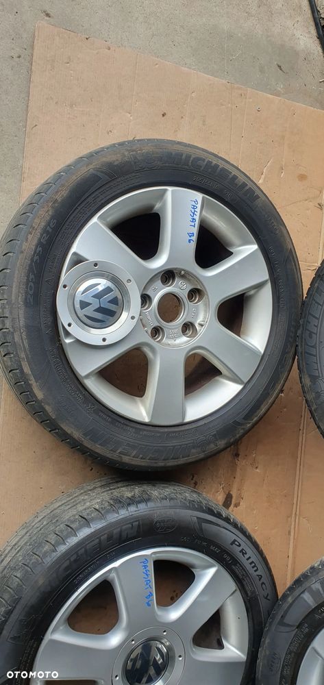 Alufelgi z oponami alusy 5X112 6,5J R16 ET50 VW Passat B6 1T0601025C - 5