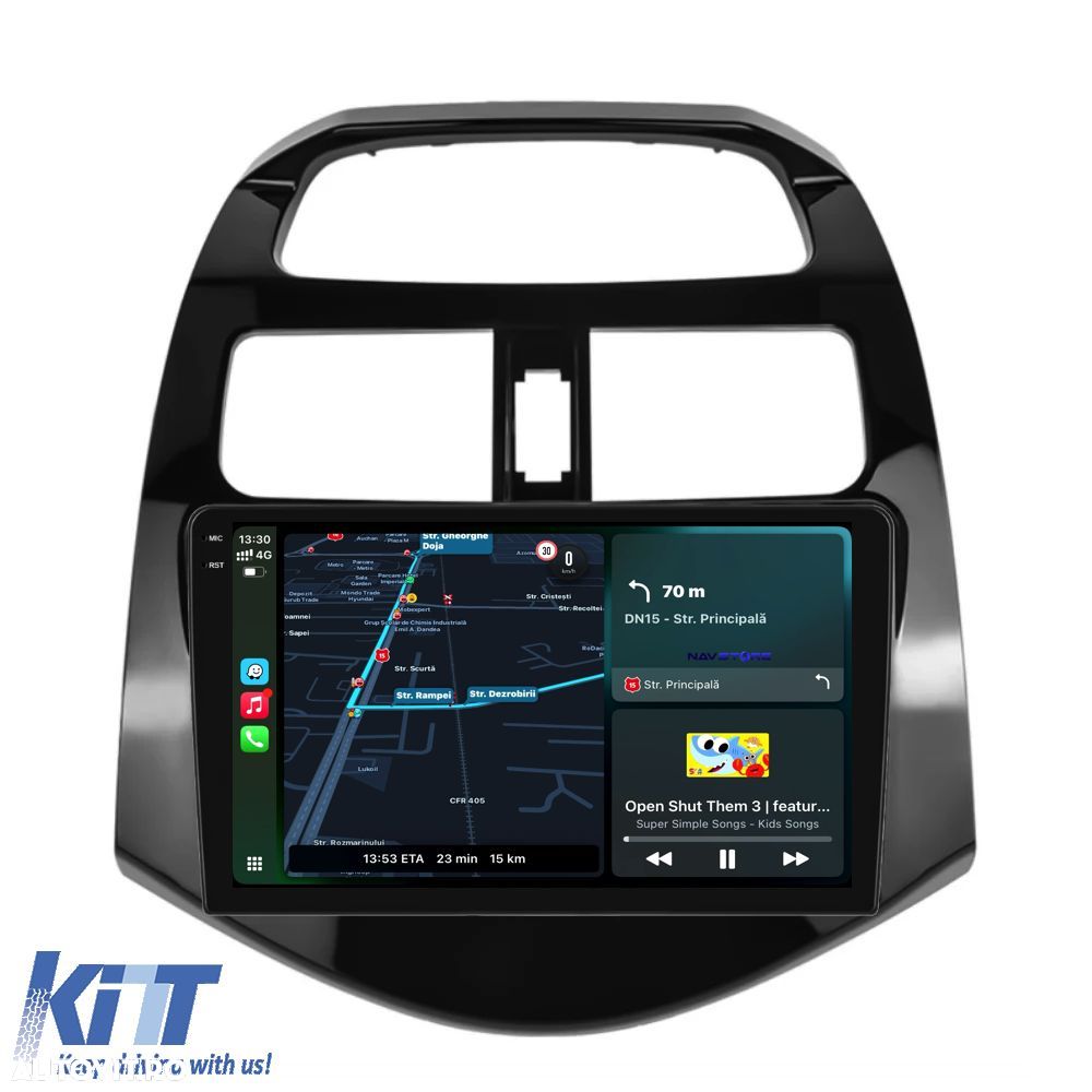 Navigatie Dedicata Chevrolet Spark (2009-2015), Incell 9Inch, 4Gb Ram, - 2