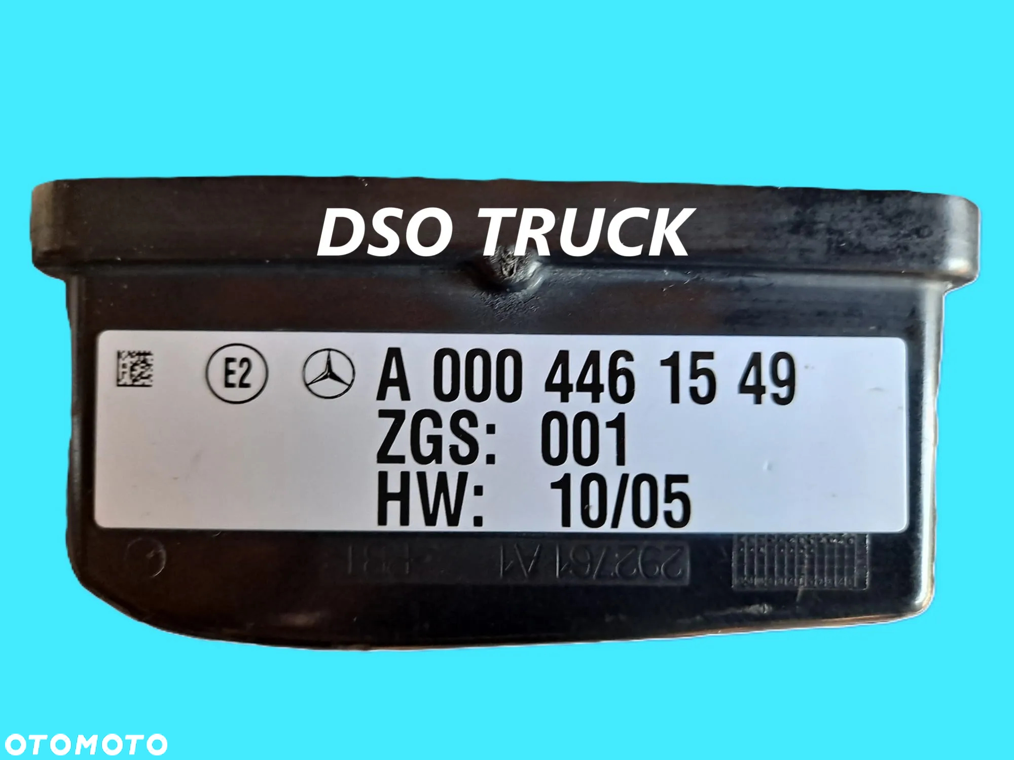 A0004461549 Radar distronic czujnik modul Mercedes MP 4 Mp3 - 3