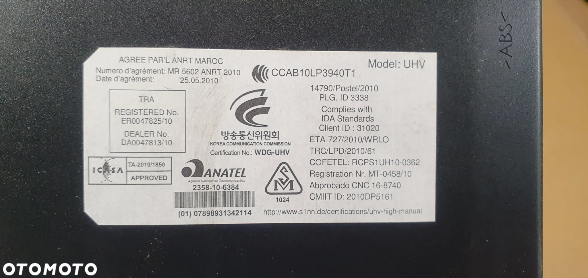 Moduł sterownik bluetooth Seat Leon II Lift 7P6035730F - 5