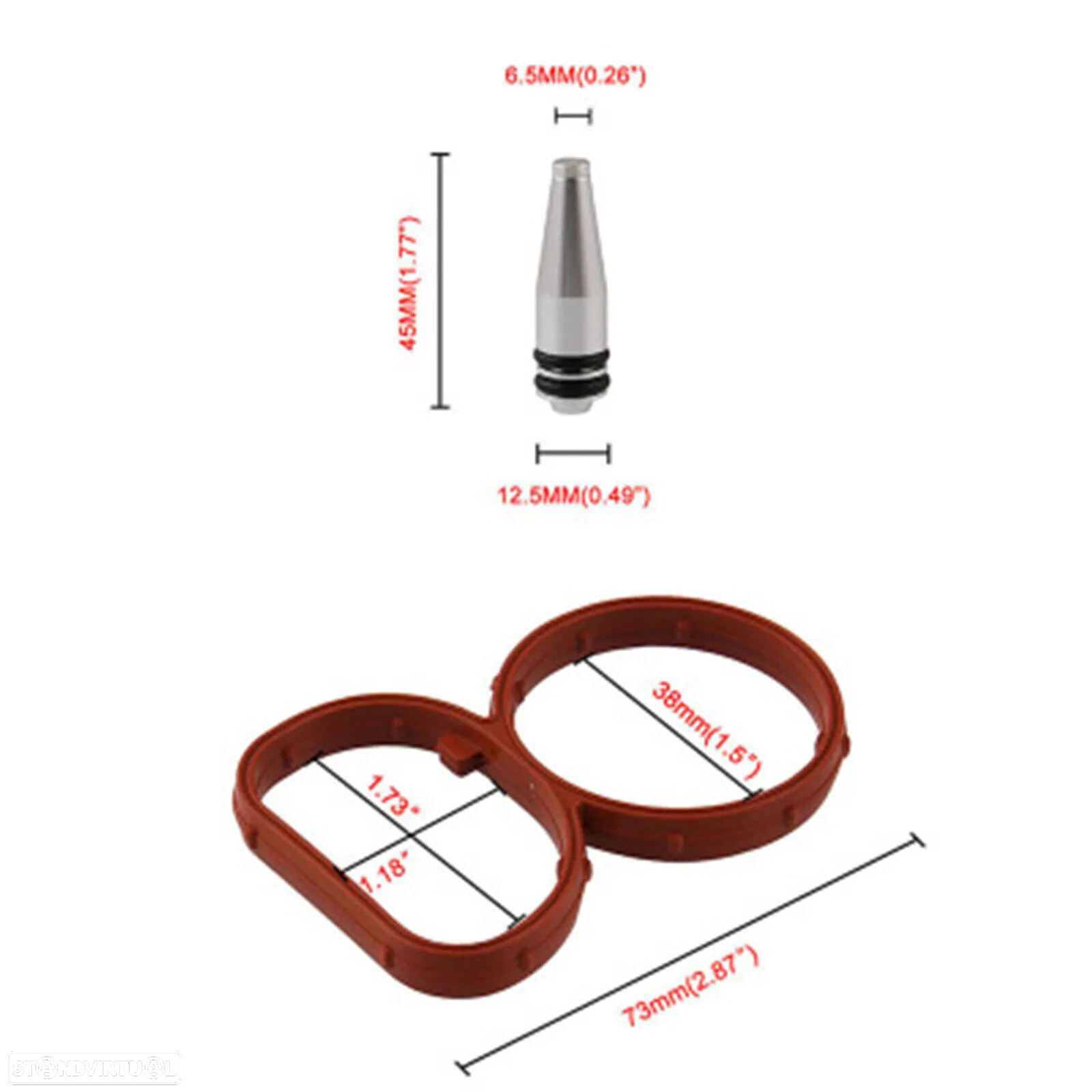 Kit remoção substituição borboletas coletor de admissão BMW N47, N57, M47, M57 - 7