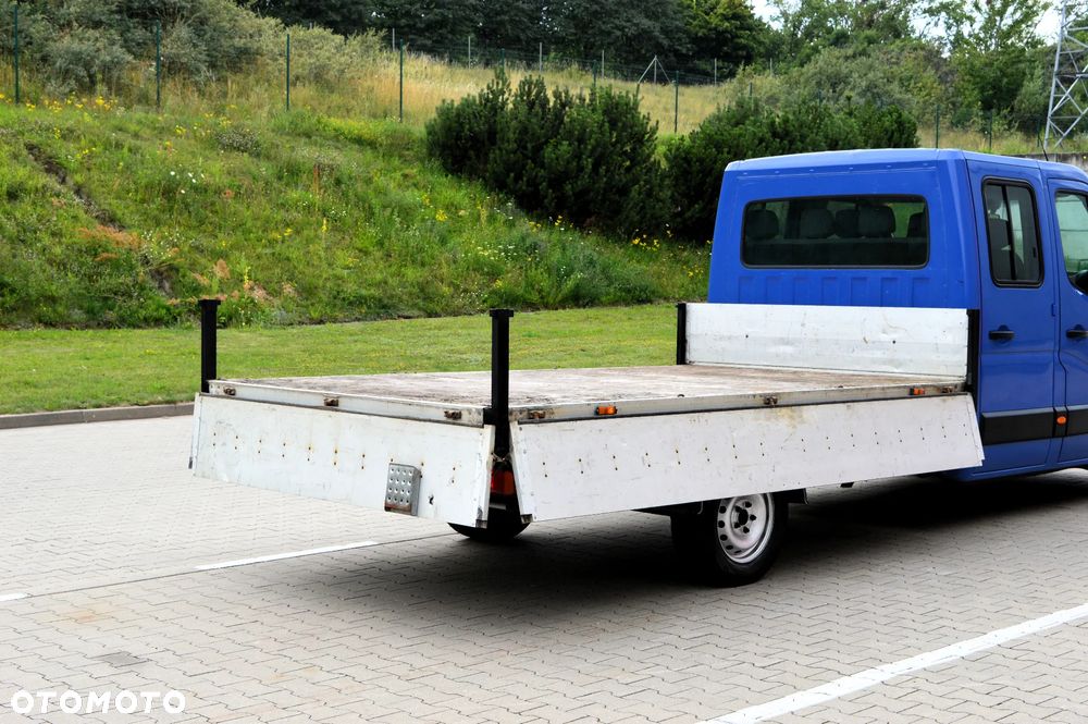Renault Master Maxi Długi FV VAT-23% DOKA 7-OSOBOWY BRYGADÓWKA SKRZYNIA - 35