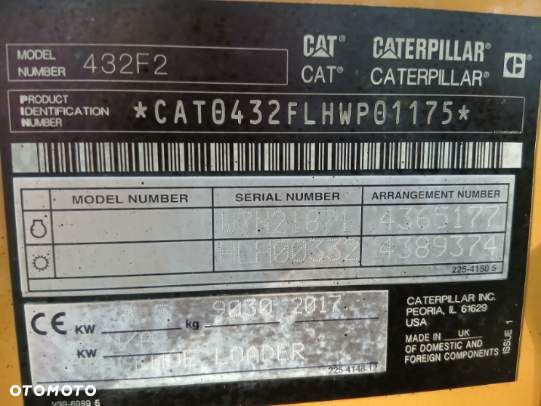 Caterpillar 432f2 - 17