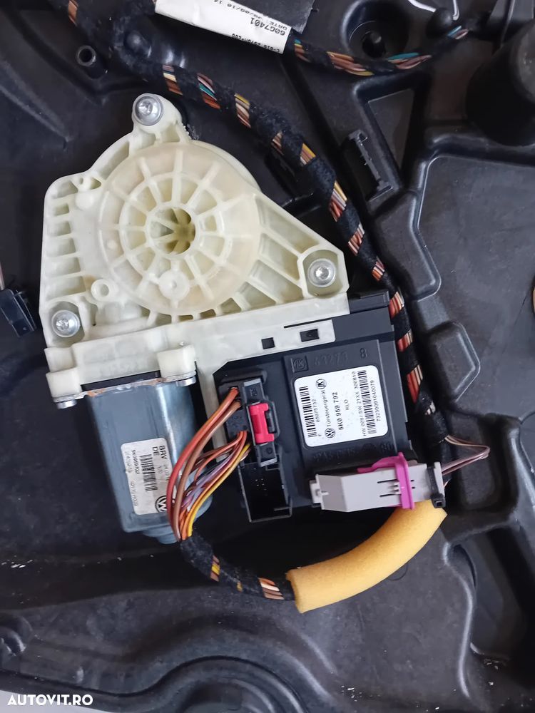 Macara Geam Electrica Stanga Dreapta Fata Completa Vw Golf 6 VI An 2008-2013 - 7