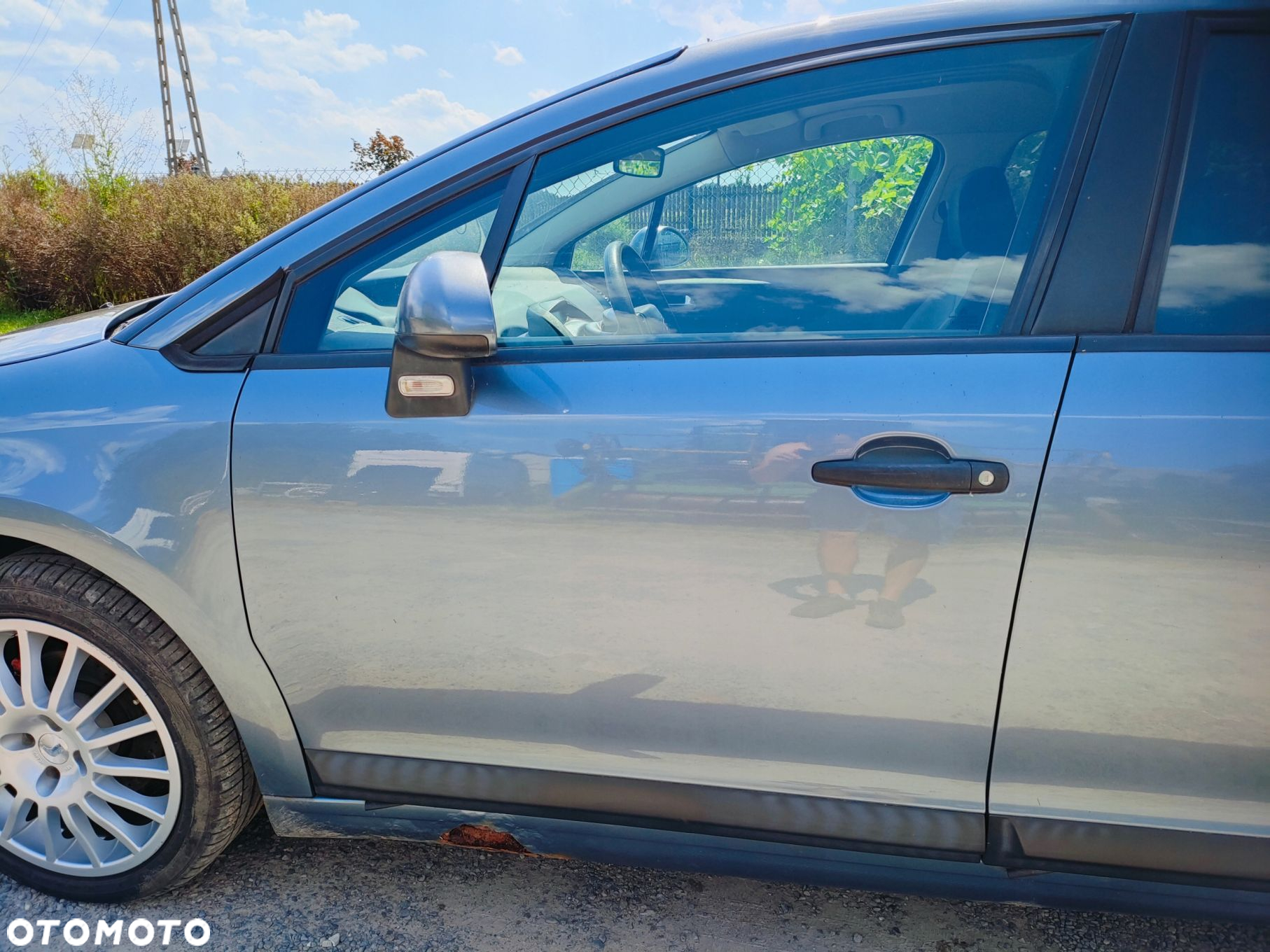 CITROEN C4 I 04- DRZWI LEWE PRZÓD PRZEDNIE EZW - 2