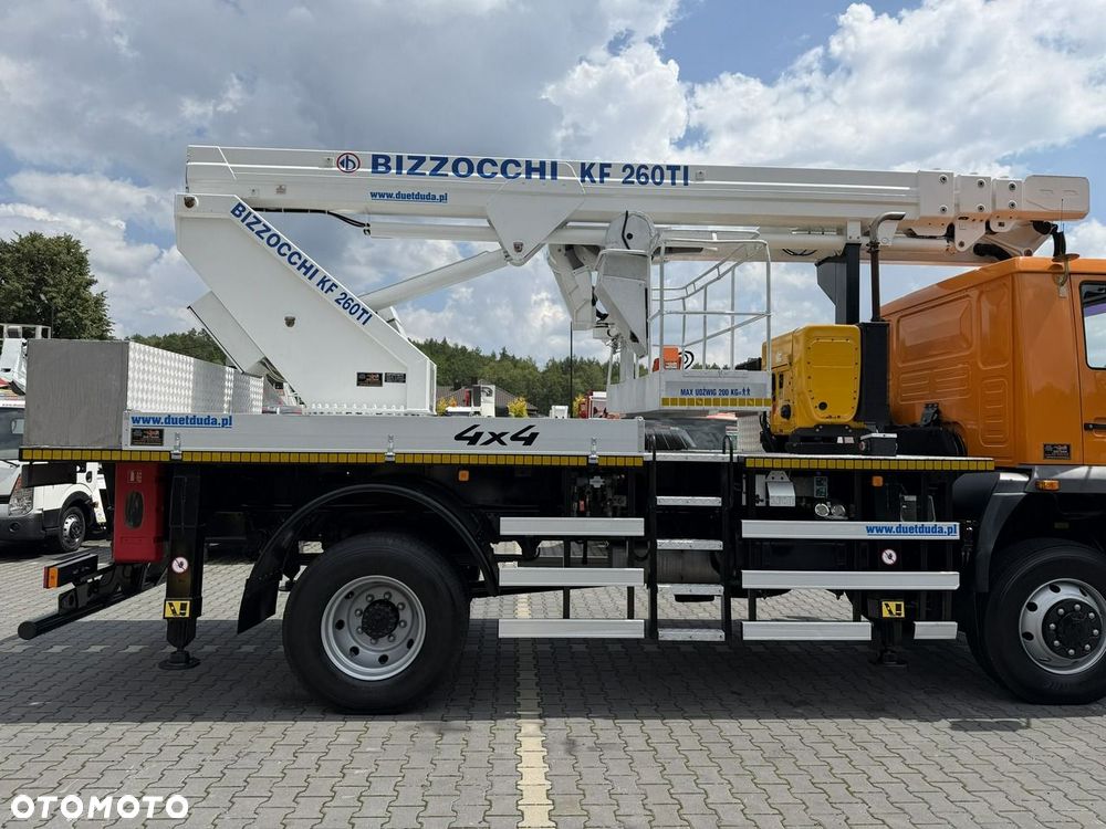 MAN LE 14.220B 4x4 Zwyżka Bizzocchi KF 260 Podnośnik Koszowy - 11