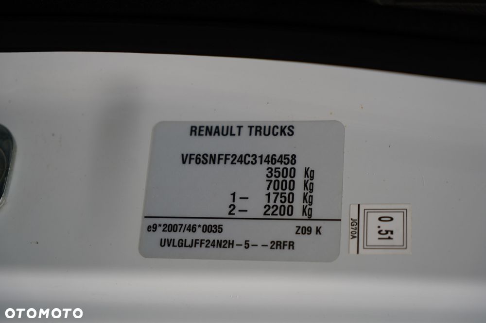Renault MAXITY 120 DXI / ZWYŻKA 21 METRÓW / PODNOŚNIK KOSZOWY ZED 21JH / KOSZ 2 OSOBOWY - 300 KG / - 35