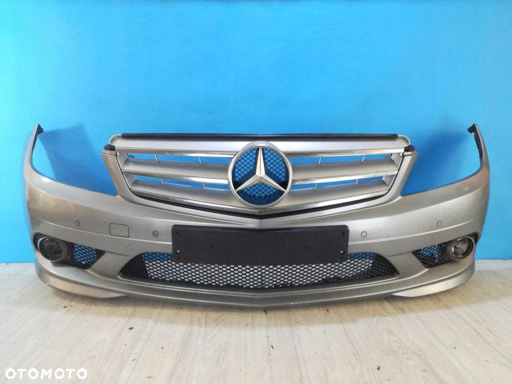 Mercedes C klasa W204 AMG 792 zderzak przód przedni 07/11 PDC - 1