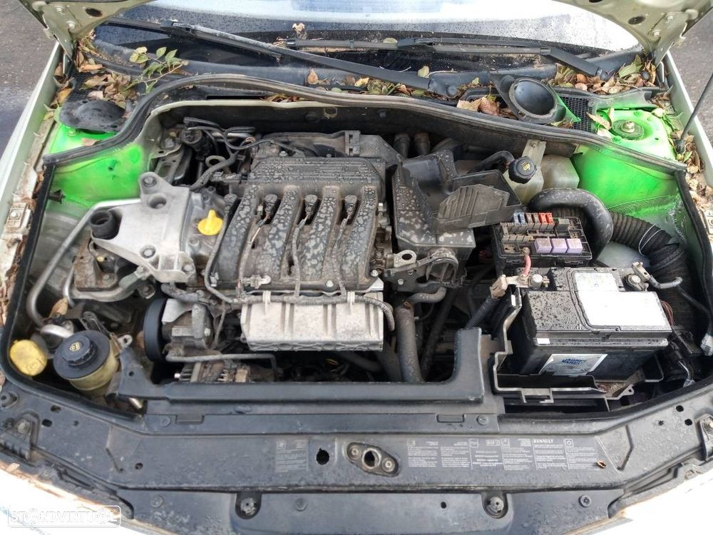 MOTOR COMPLETO RENAULT LAGUNA II 1.6 16V (BG0A, BG0L) 107CV 1598CC - 1