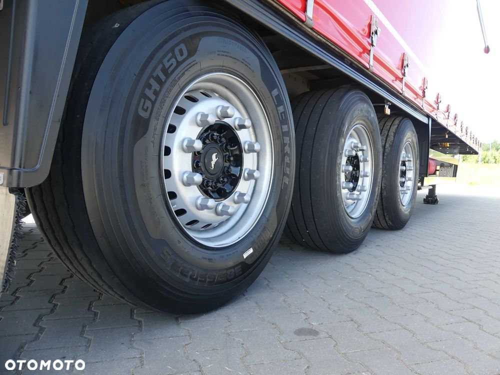 Schmitz Cargobull FIRANKA / STANDARD / OŚ PODNOSZONA / W OCYNKU / - 21