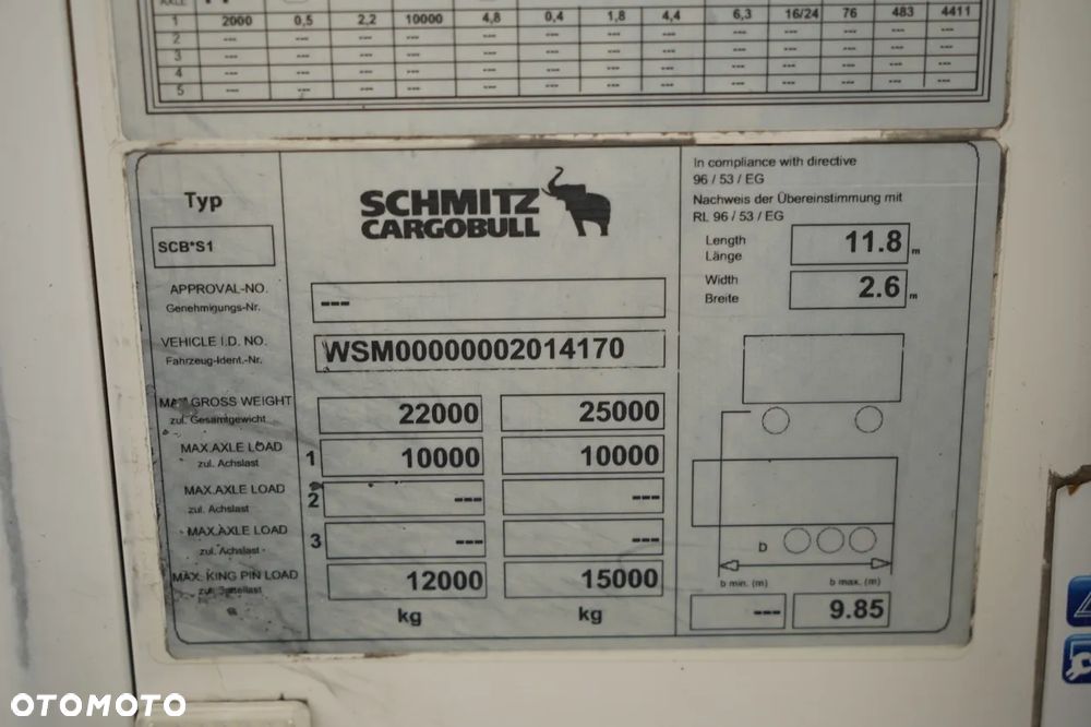 Schmitz Cargobull CHŁODNIA / THERMO KING SLX SPECTRUM / City liner / 1 osiowa / 11,3 M / MULTITEMPERATURA / WINDA DHOLLANDIA / SAF - 23