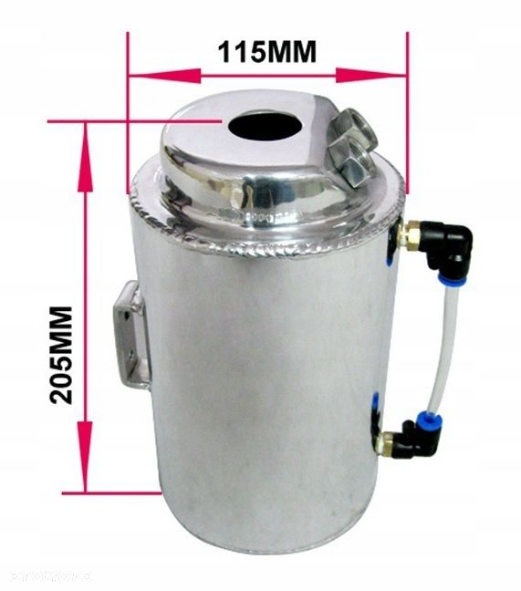 OIL CATCH TANK zbiornik zbiorniczek odmy na olej 2L + filterek - 3