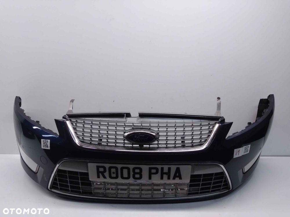 } ZDERZAK PRZÓD PRZEDNI FORD MONDEO MK.4 4 IV GRANAT GRANATOWY PDC CZUJNIKI HALOGENY - 1