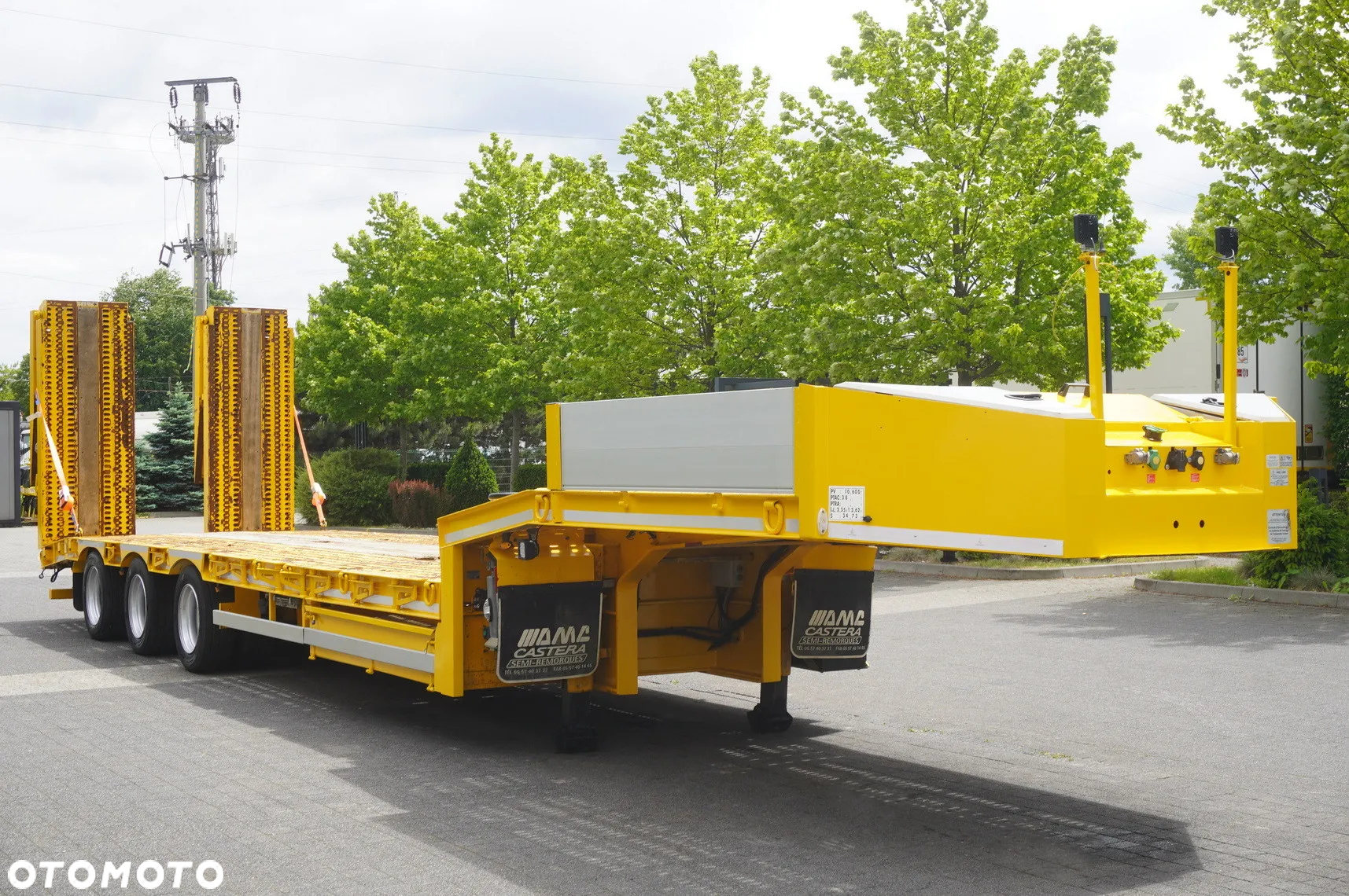 Castera AMC CASTERA S/R 38T / oś skrętna - 7