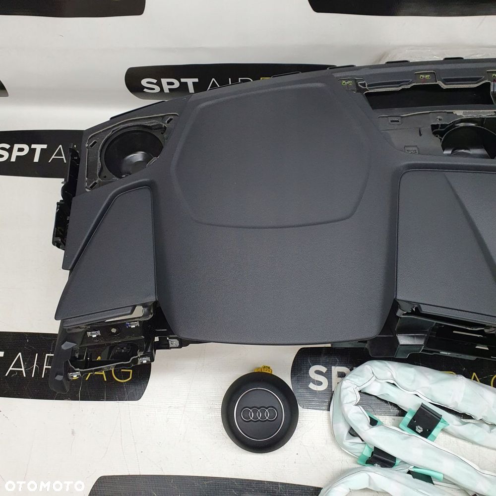 AUDI A3 8Y DESKA ROZDZIELCZA KONSOLA KOKPIT PULPIT PODUSZKI AIRBAG AIR BAG PASY KIT SET - 2