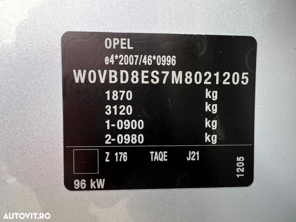 Opel Astra Sport Tourer 1.2L Turbo Start/Stop Business Edition - 32