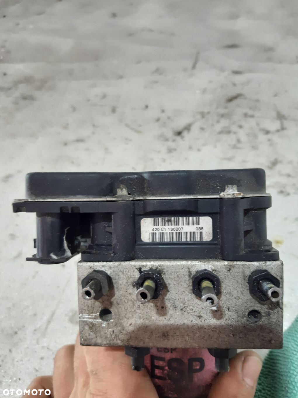 HYUNDAI I30 1.6 POMPA HAMULCOWA ABS 0265950695 - 3
