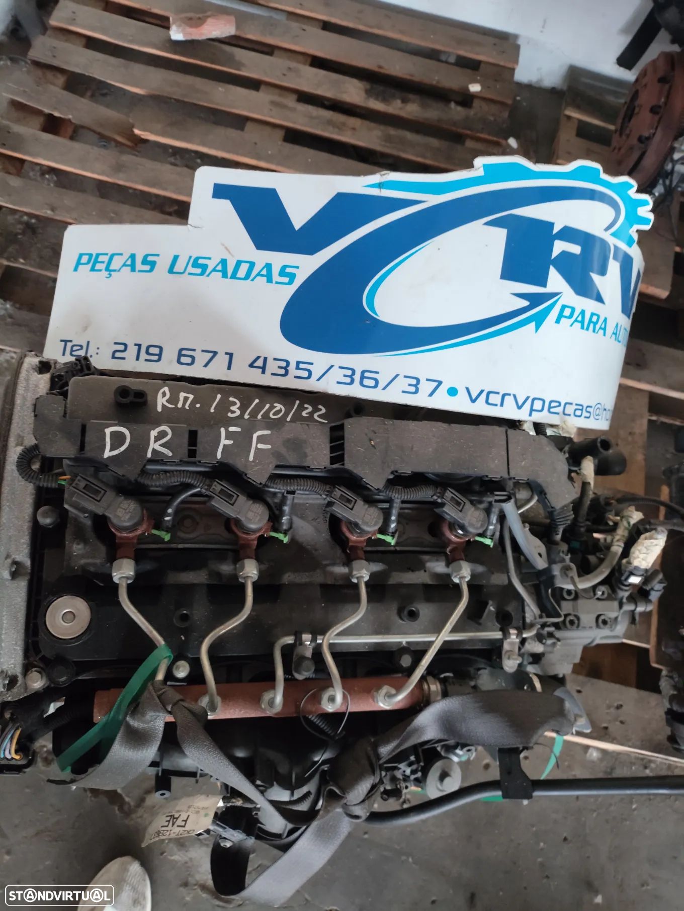 Motor Ford Transit Custom 2.2 Tdci 100Cv 2012-2015 Ref: DRFF - 1