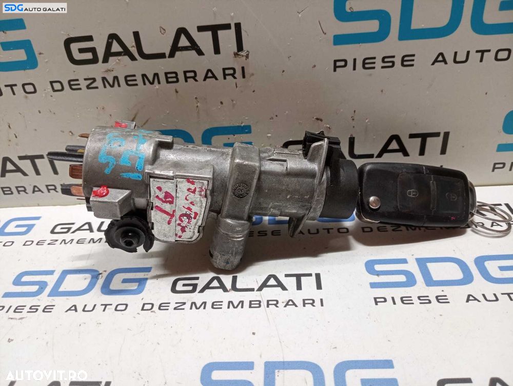 Contact Butuc Pornire cu Cheie Skoda Fabia 2 2007 - 2013 Cod 4B0905851B [M5437] - 2