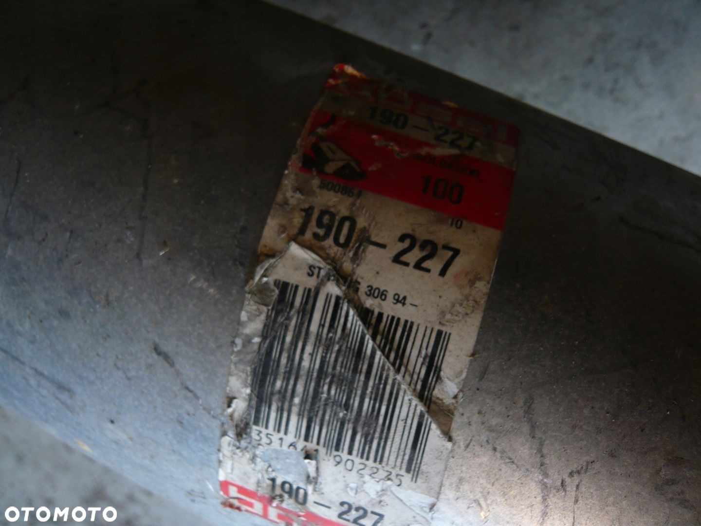 Tłumik układu wydechowego końcowy 190-227 Peugeot 306 - 2