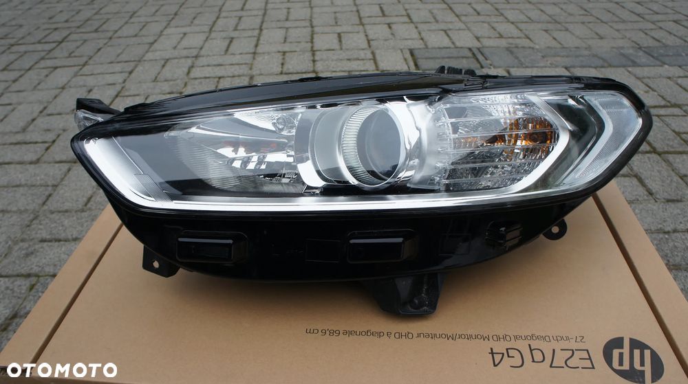 PRZEDNIA LEWA LAMPA FORD MONDEO V MK5 MKV LIFT SOCZEWKA - 1
