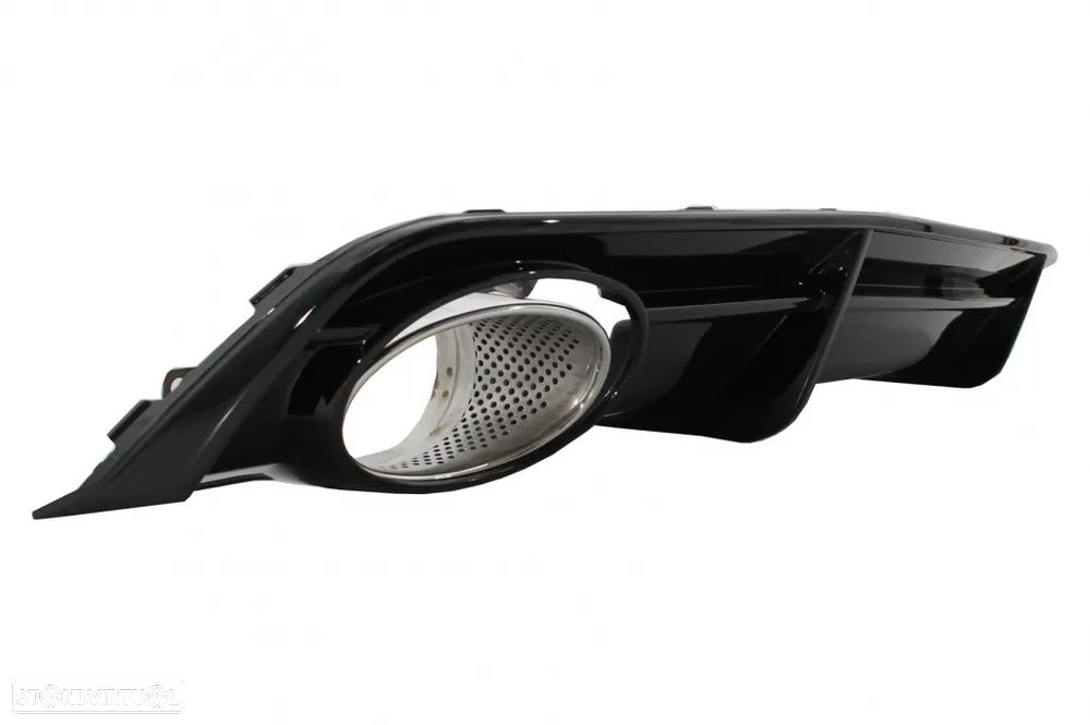 Difusor com Ponteiras Audi A7 4G (2015 a 2018) Look RS7 SLINE - 8