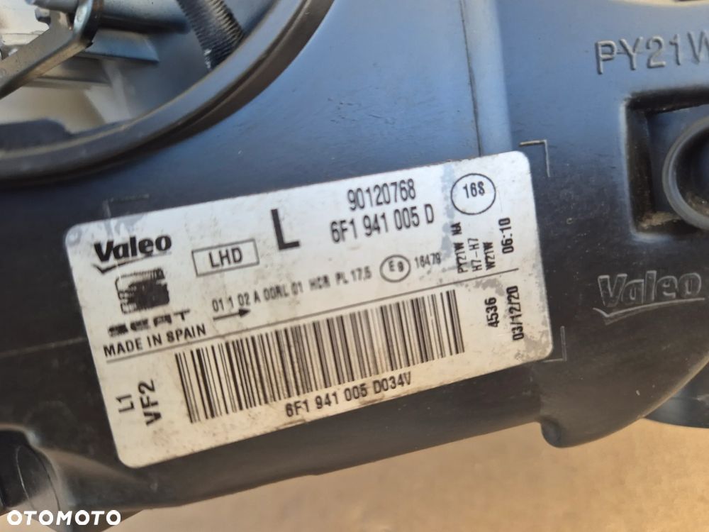Seat Ibiza V 2017-2020 lampa lewa.Zwykła.Valeo - 9