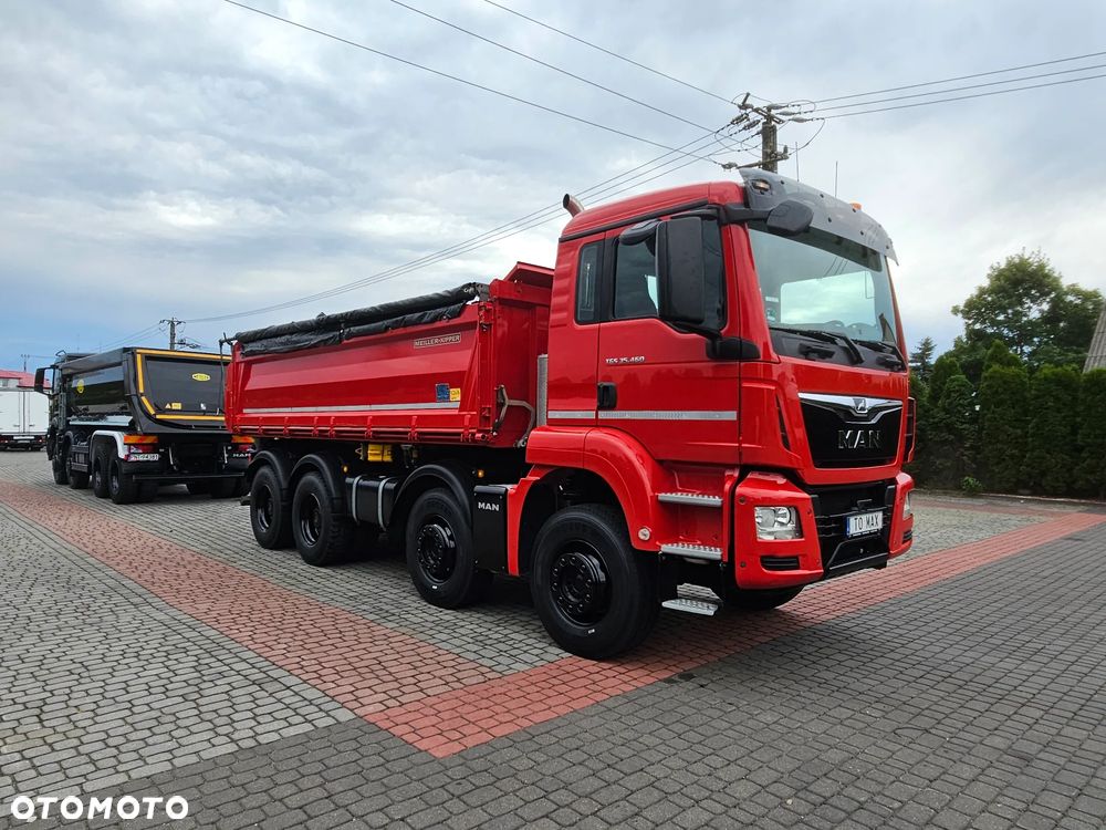 MAN TGS 35.460 WYWROTKA 8X4 MEILLER-KIPPER+HYDROBURTA! - 23
