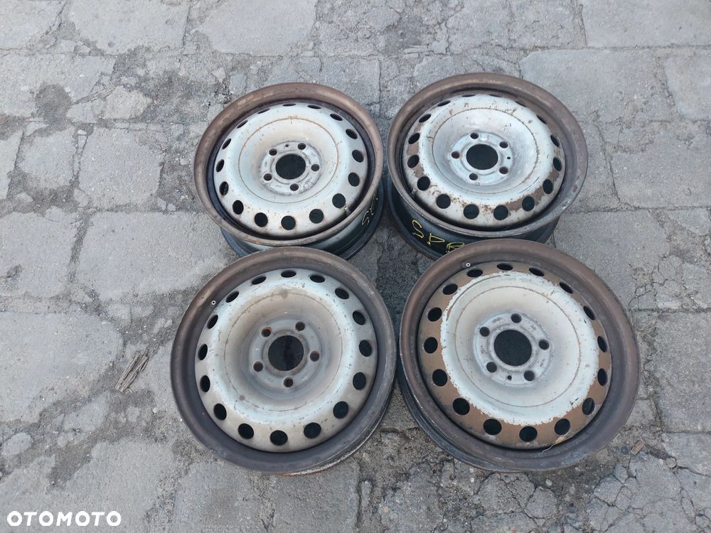 OPEL VIVARO I TRAFIC II FELGI STALOWE R16 6J ET50 5X118 PROSTE! - 1