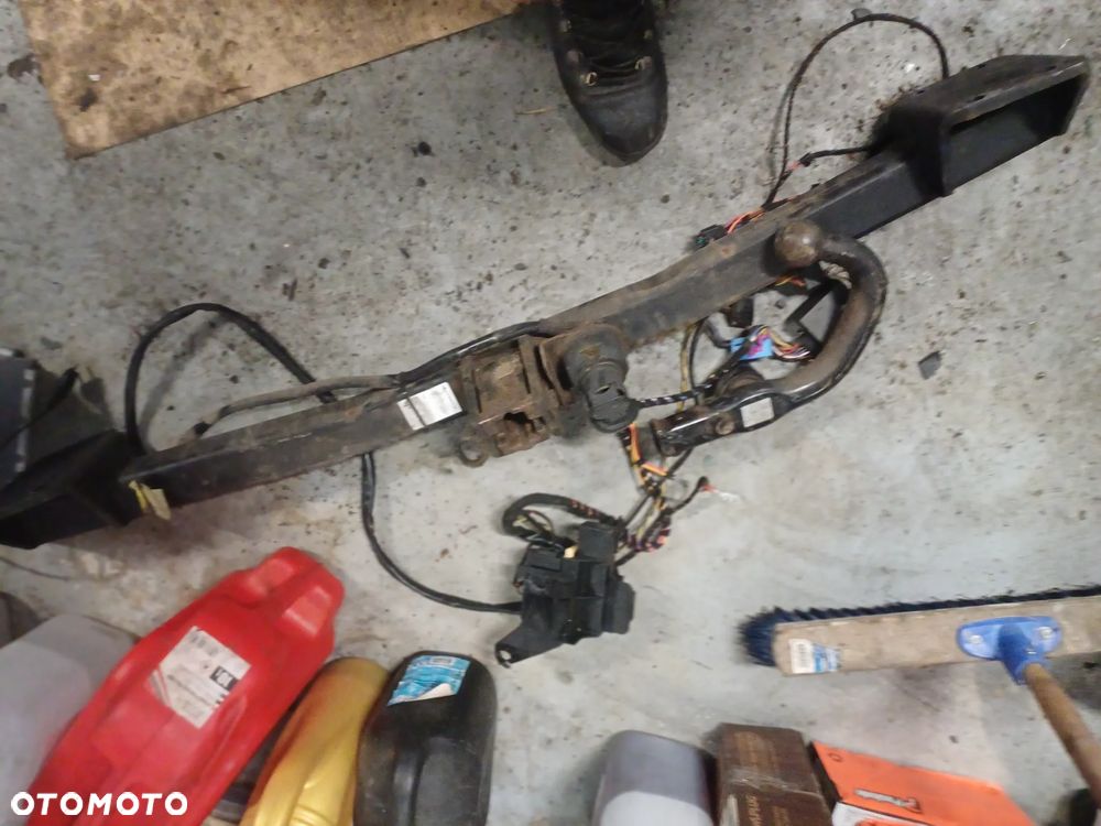 Hak holowniczy wypinany Q7 4L ORYGINAL KOMPLET WIĄZKA MODUŁ chowany elektryczny - 1