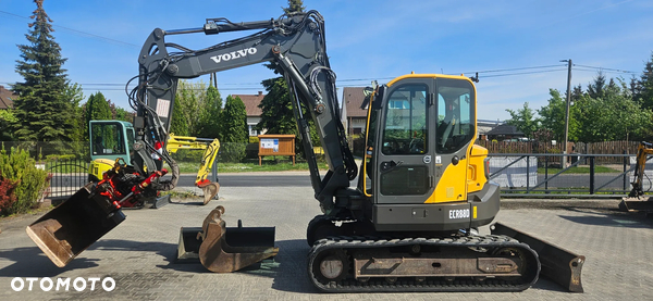 Volvo ECR 88D ramię 3x łamane, Rotatilt, 3 łyżki!!!