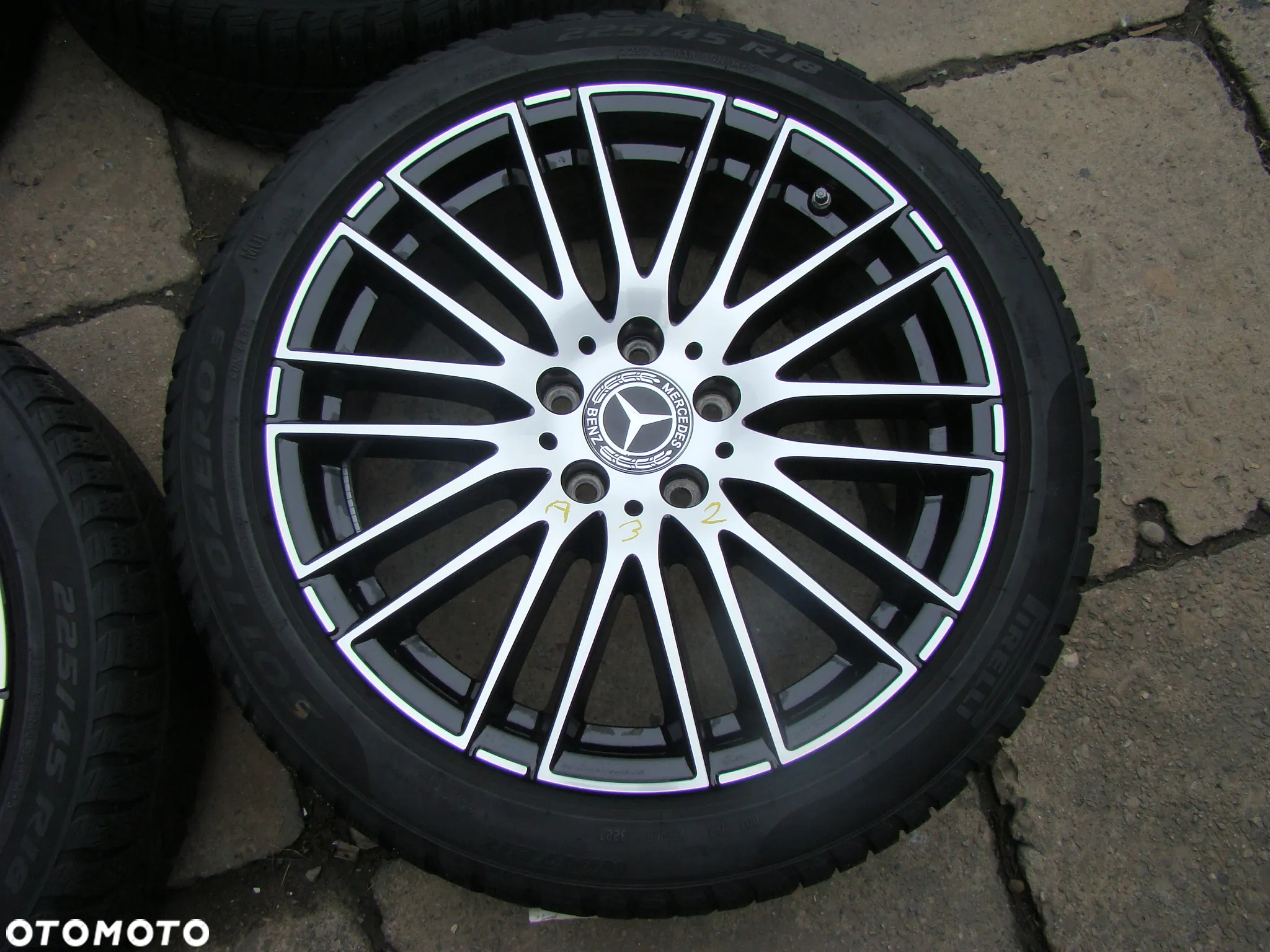 a32 5x112 Mercedes W206 W205 W177 CLA C118 W247 7,5jx18 et40 opony zima 225/45 - 5