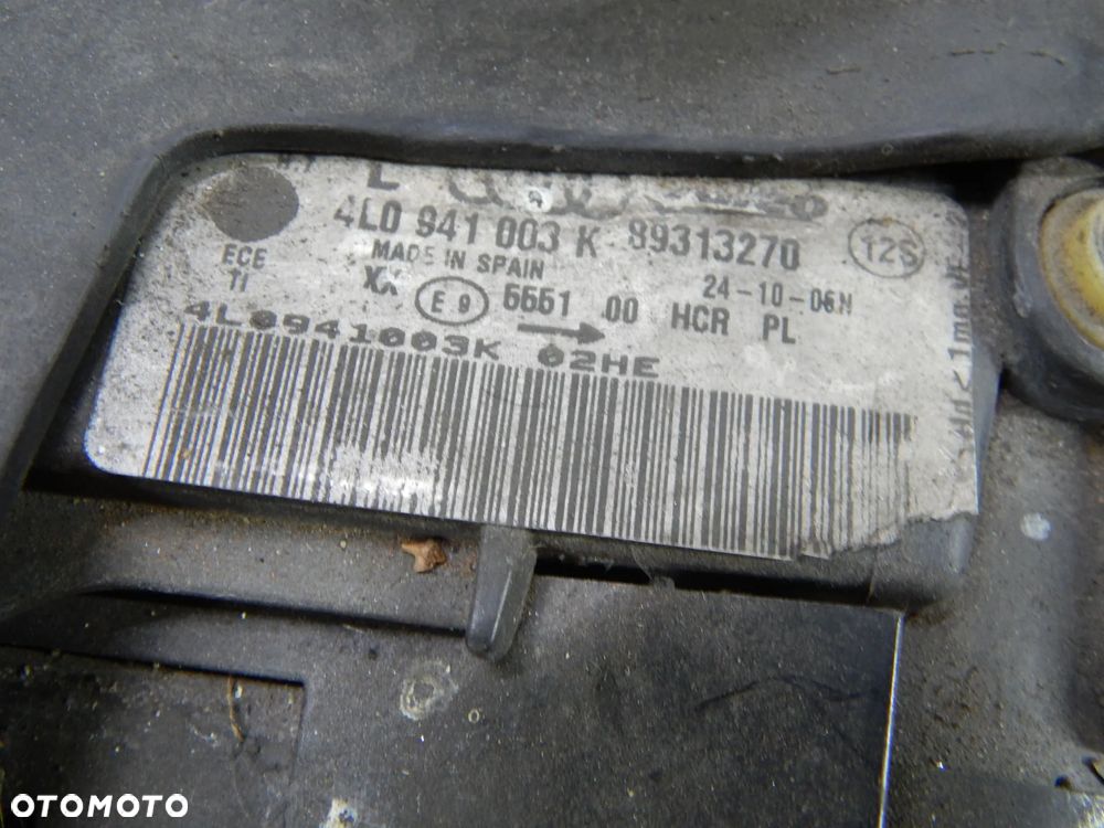 Lampa przód AUDI Q7 4L 05-11  Łuków części - 7