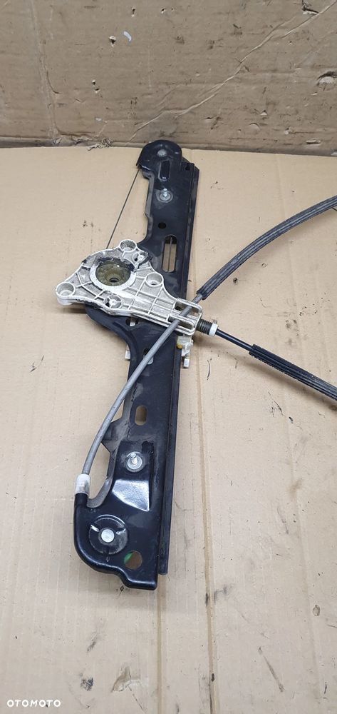 Mechanizm podnośnik szyby lewy przód BMW 1 E87 7067795S 7138465E - 2