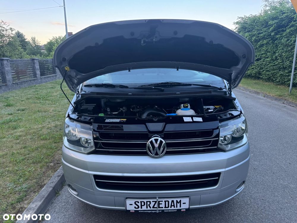 Volkswagen TRANSPORTER T5 L2H1 LIFT DŁUGI Klima Navi Dubel Kabina Brygadówka Pdc Rury Hak Serwis - 11