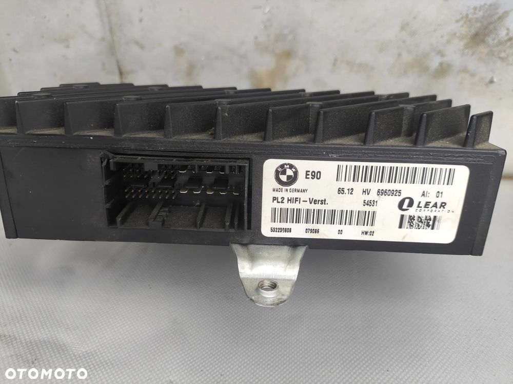 BMW E90 WZMACNIACZ SYSTEMU AUDIO HIFI 6960925 - 2