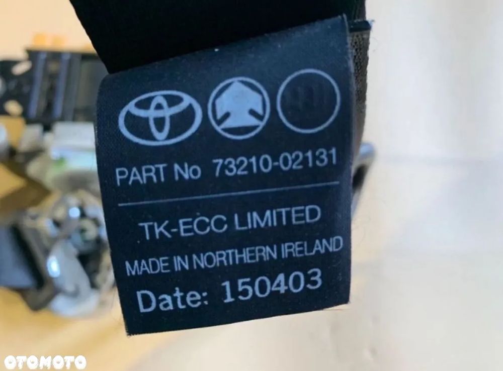 73210-02131 Pas bezpieczeństwa prawy przód Toyota corolla e12 - 3