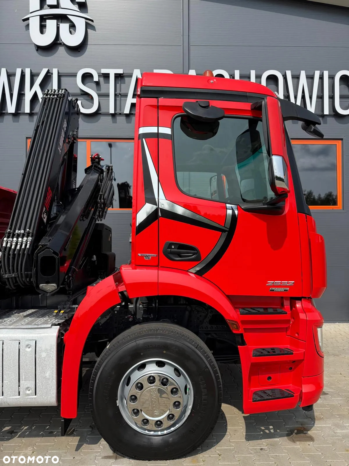 Mercedes-Benz AROCS 2532 // E6 // wywrotka 3-Stronna + HIAB HIDUO 158 B-2 // 6x2 6x4 HDS żuraw kran crane kiper kipper // Actros Antos - 31
