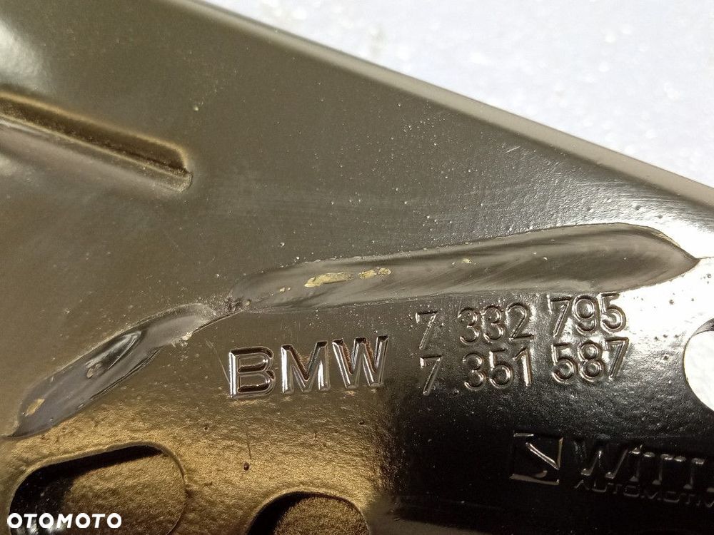 BMW X5 F15 F16 ZACZEP ZAMKA KANAPY TYŁ LEWY 7314647 - 5
