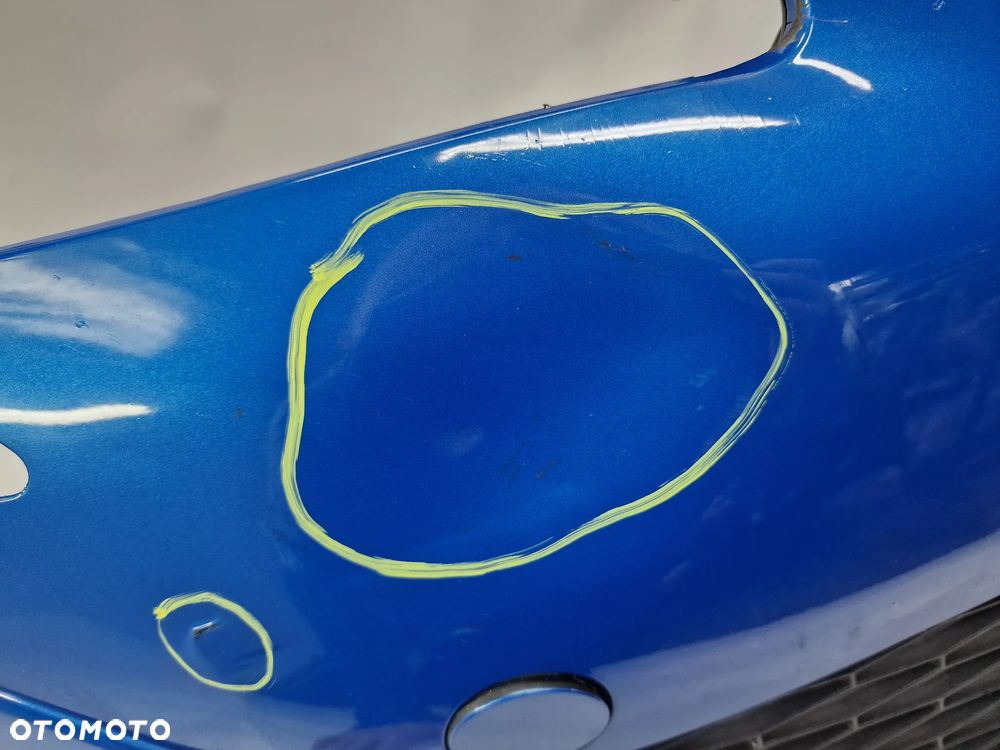 SEAT IBIZA 6J0 IV 08- ZDERZAK PRZEDNI PRZÓD NA SPRYSKI , KOLOR NIEBIESKI METALIK , NR AUKCJI NZ1165 - 7