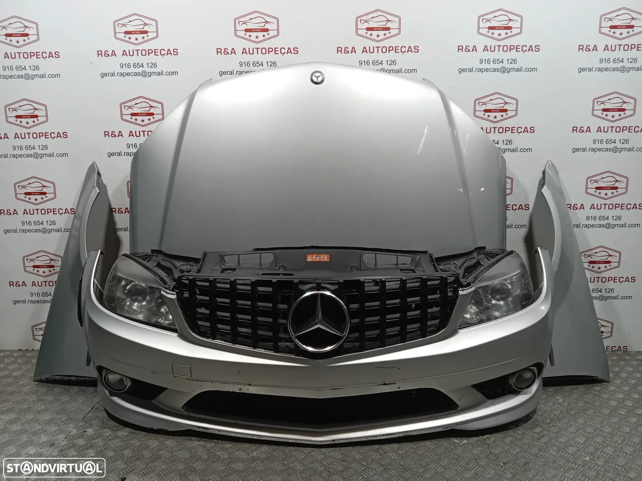 Frente Completa Mercedes - 3