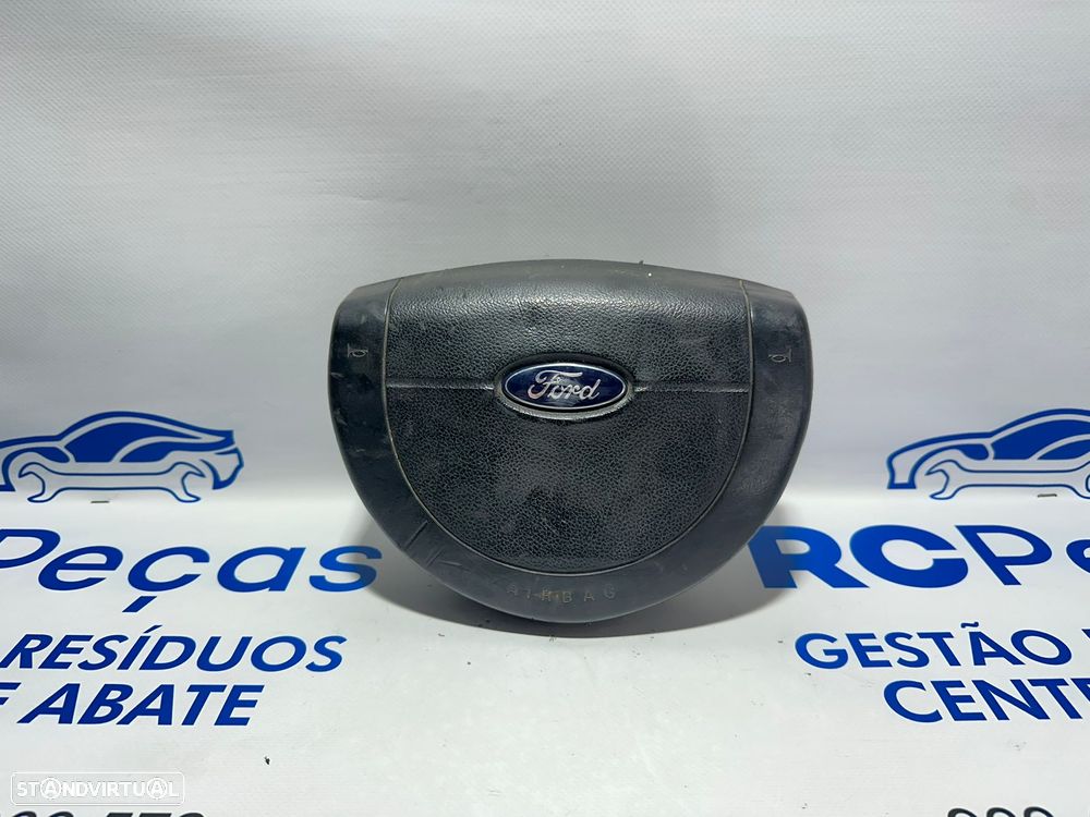 .Airbag Volante Guiador Original Ford Fiesta 5 MK5 2S6AA042B85ALZHHD 2002 - 2008 - 1