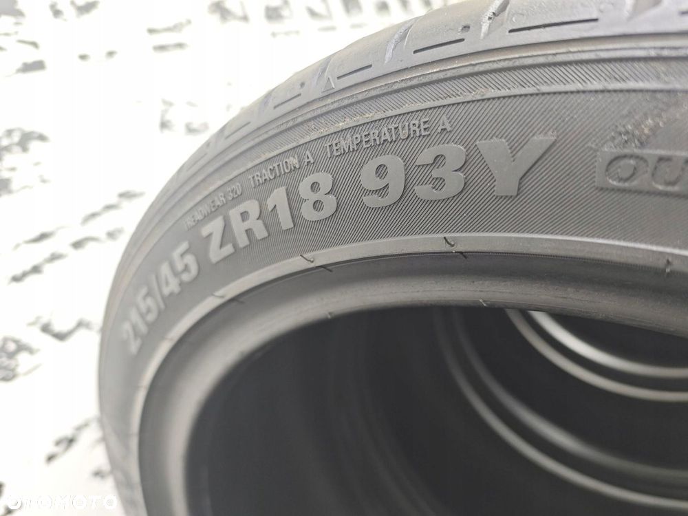 215/45R18 kumho 2021 opona letnia 6,5mm 50999 - 7
