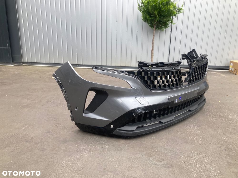 RENAULT AUSTRAL 22-> ZDERZAK  PRZEDNI PRZÓD  otwory na PDC + płyta zderzaka grill atrapa - 3