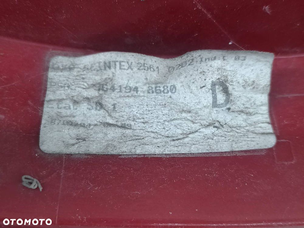 LAMPA TYLNA PRAWA PEUGEOT 407 SW 9641948680 KOMBI - 6