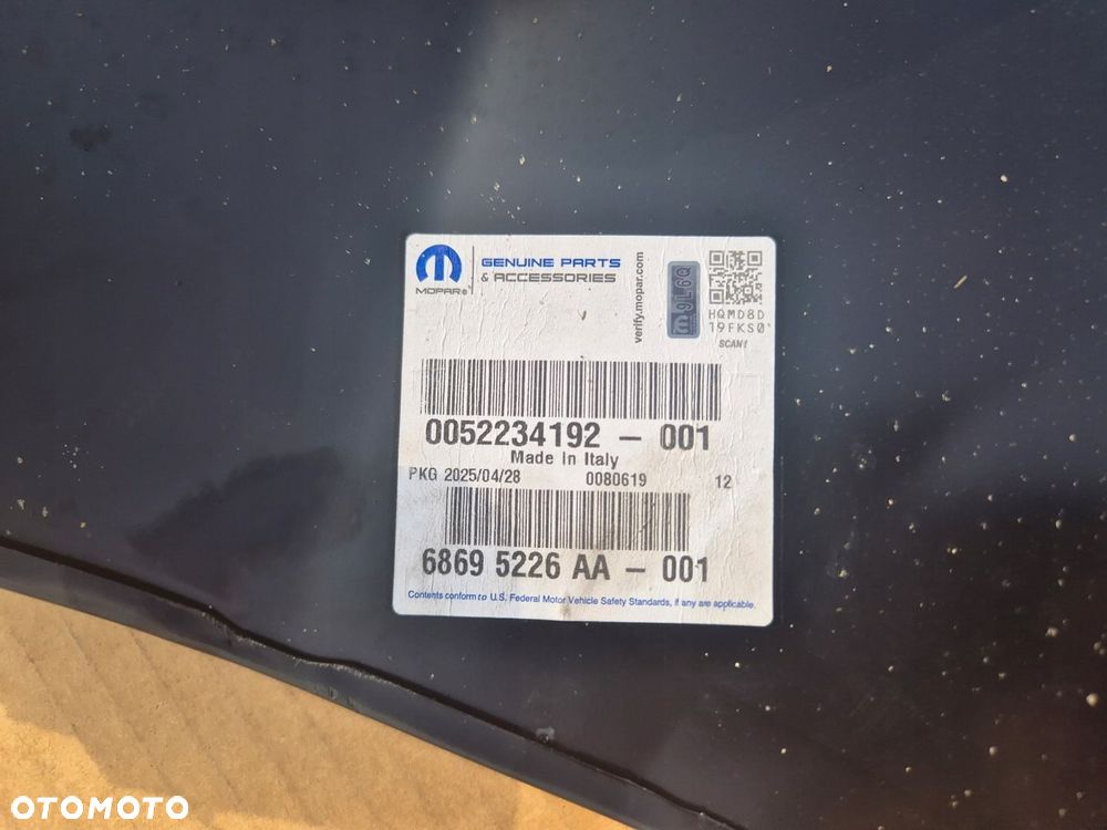 Fiat E-Ducato Movano-E błotnik lewy.Elektryczny - 7