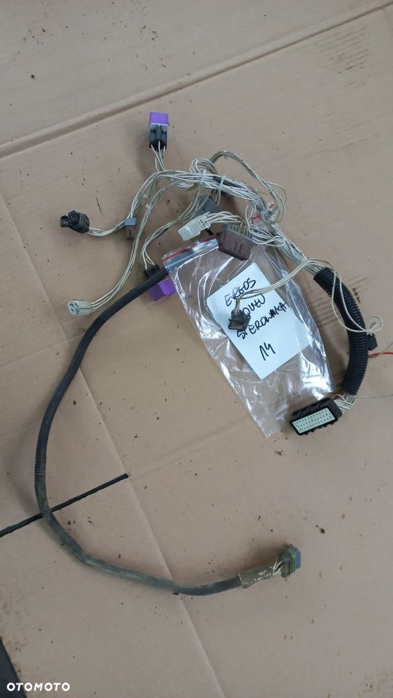 renault ergos instalacja elektryczna wiazka silnik wycieraczek przełacznik  komputer sterownik - 6