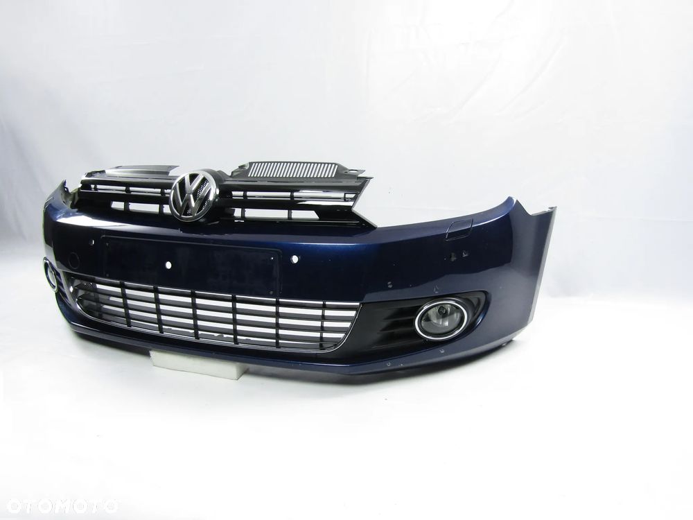 Zderzak przedni VW Golf 6 Hatchback Spryskiwacze / Pdc-4 Lakier LC5B - 1