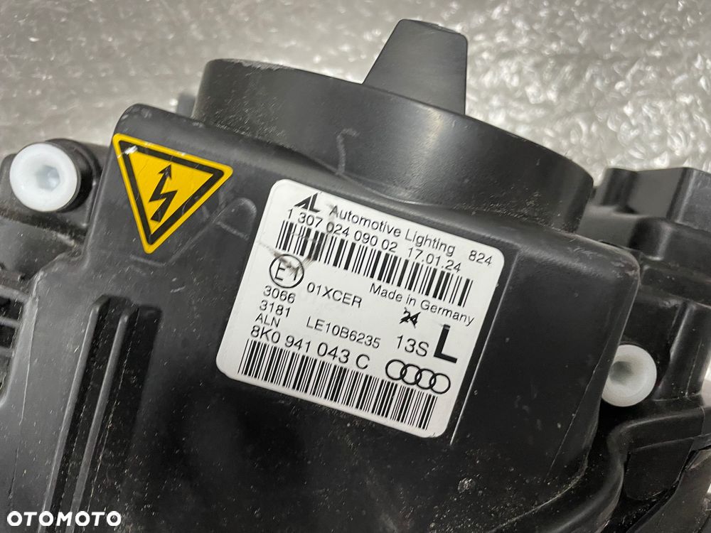 LAMPA LEWA PRZÓD PRZEDNIA XENON LED AUDI A4 B8 LIFT 8K0 8k0941043C - 10