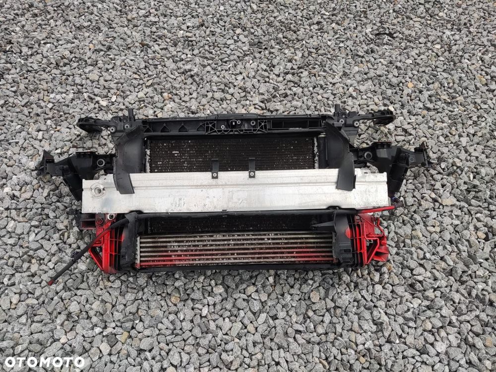 KOMPLET CHŁODNIC WENTYLATOR PAS PRZÓD PRZEDNI AUDI A1 I 8X 1.4 TFSI 2010-14 - 2
